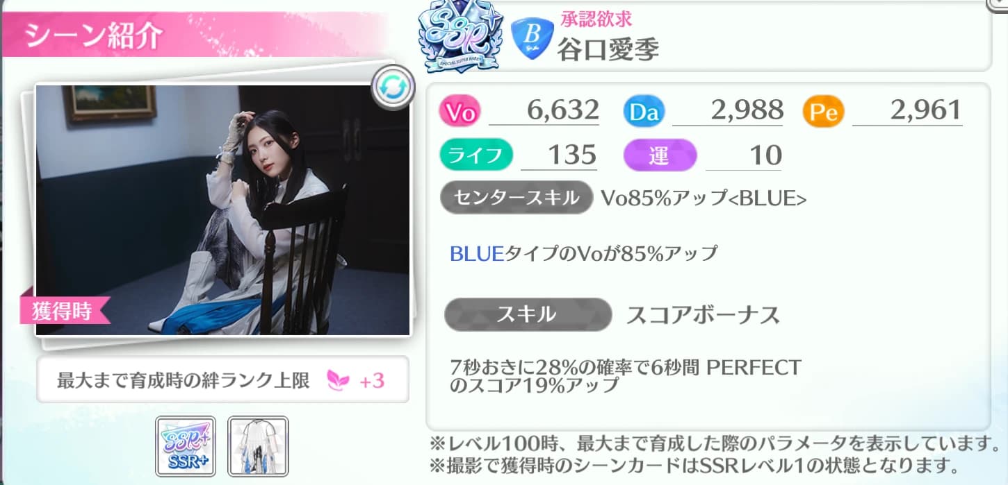 谷口愛季 / 承認欲求