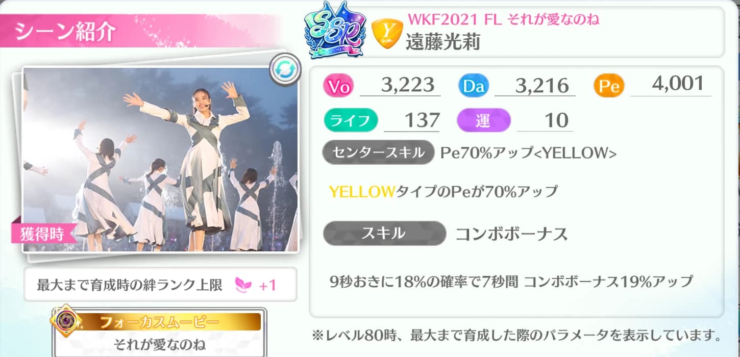 遠藤光莉 / WKF2021 FL それが愛なのね