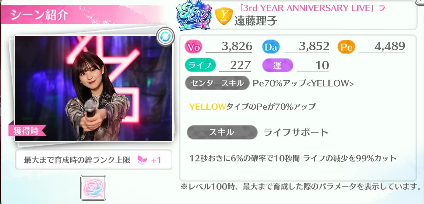 遠藤理子 / 3rd YEAR ANNIVERSARY LIVE