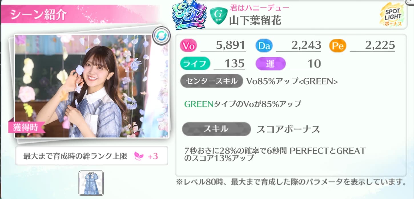 山下葉留花 / 君はハニーデュー