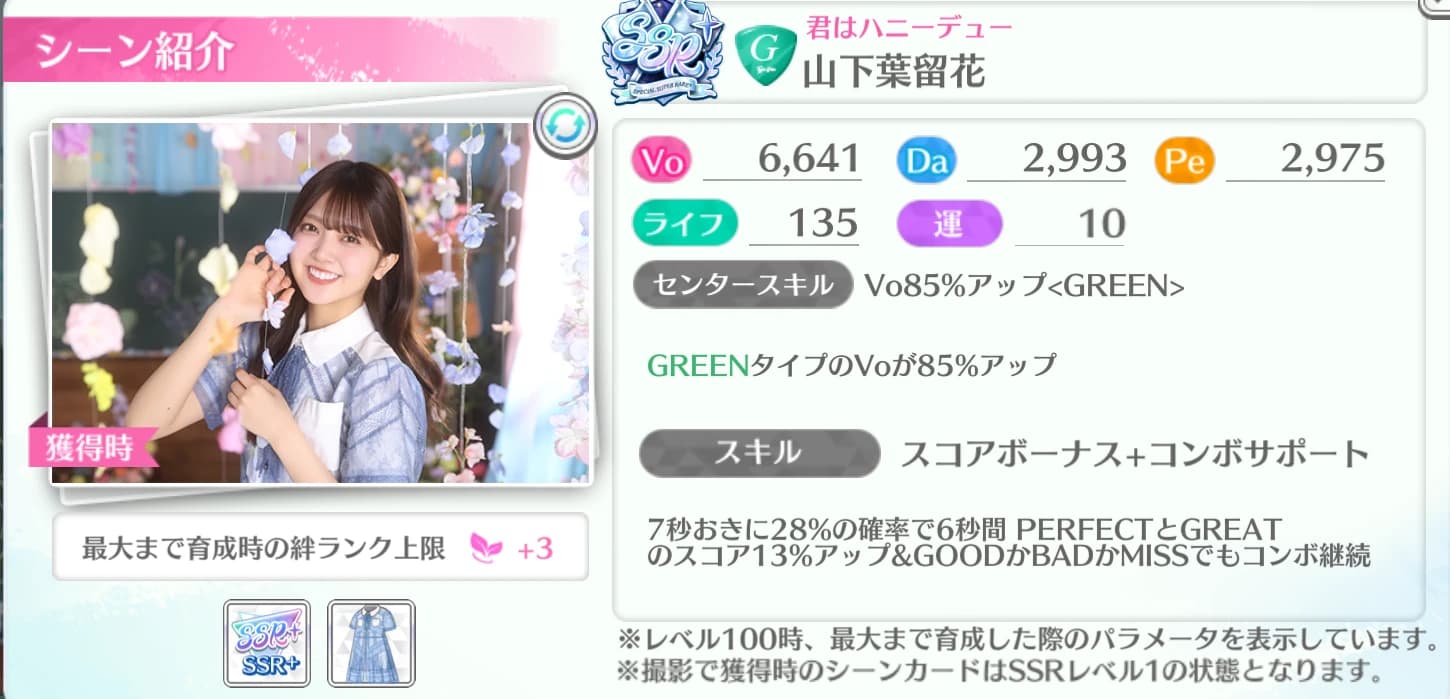 山下葉留花 / 君はハニーデュー