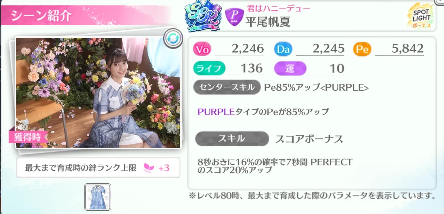 平尾帆夏 / 君はハニーデュー