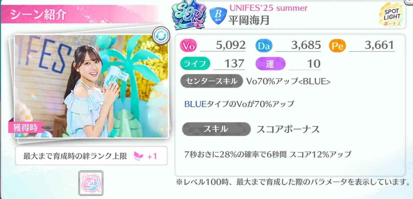 平岡海月 / UNIFES'25 summer