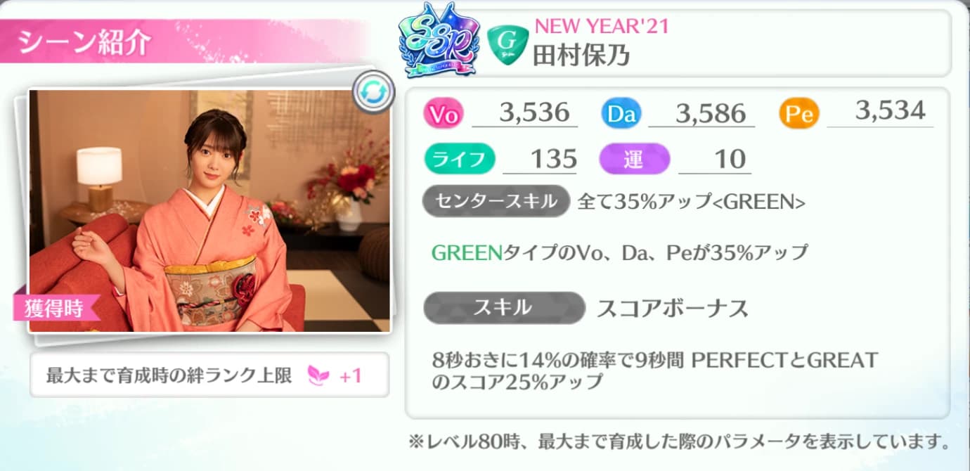 田村保乃 / NEW YEAR'21
