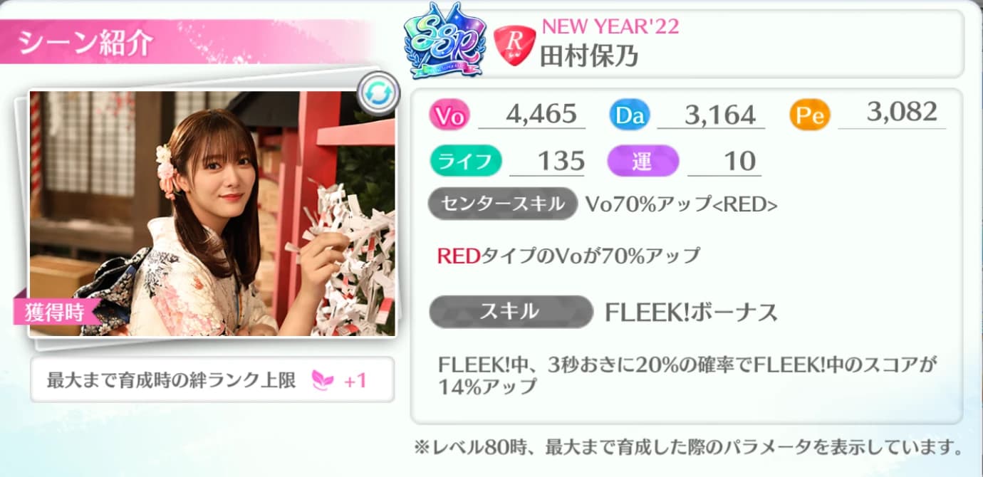 田村保乃 / NEW YEAR'22