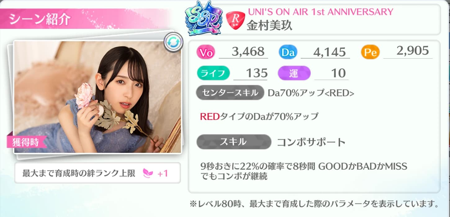 金村美玖 / UNI'S ON AIR 1st ANNIVERSARY