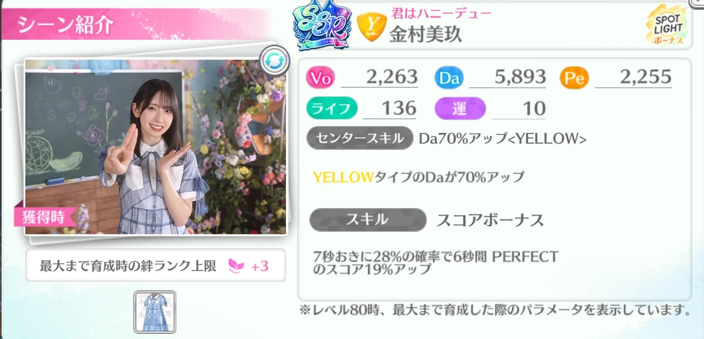 金村美玖 / 君はハニーデュー