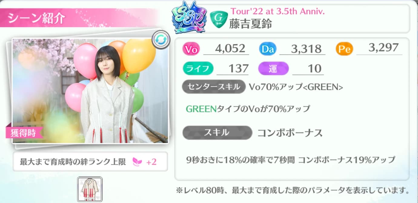 藤吉夏鈴 / Tour'22 at 3.5th Anniv.