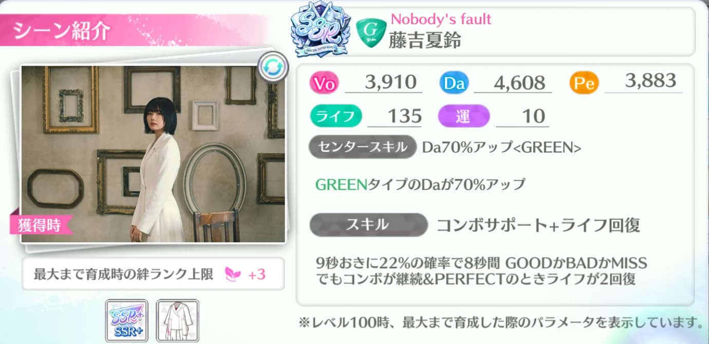 藤吉夏鈴 / Nobody's fault