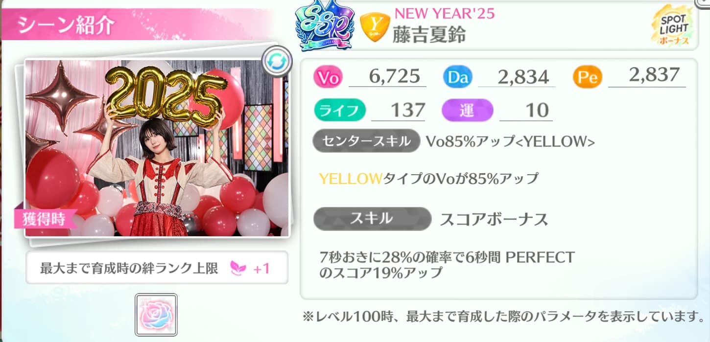 藤吉夏鈴 / NEW YEAR'25