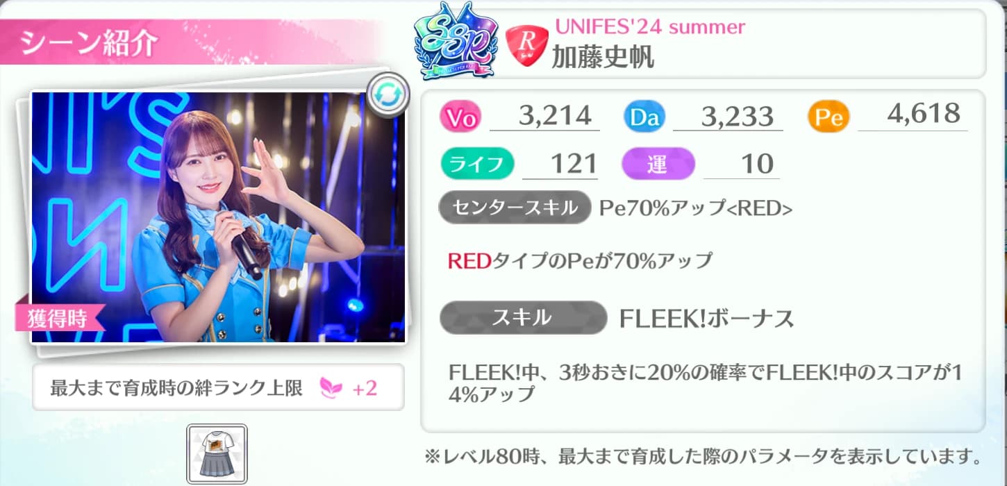 加藤史帆 / UNIFES'24 summer