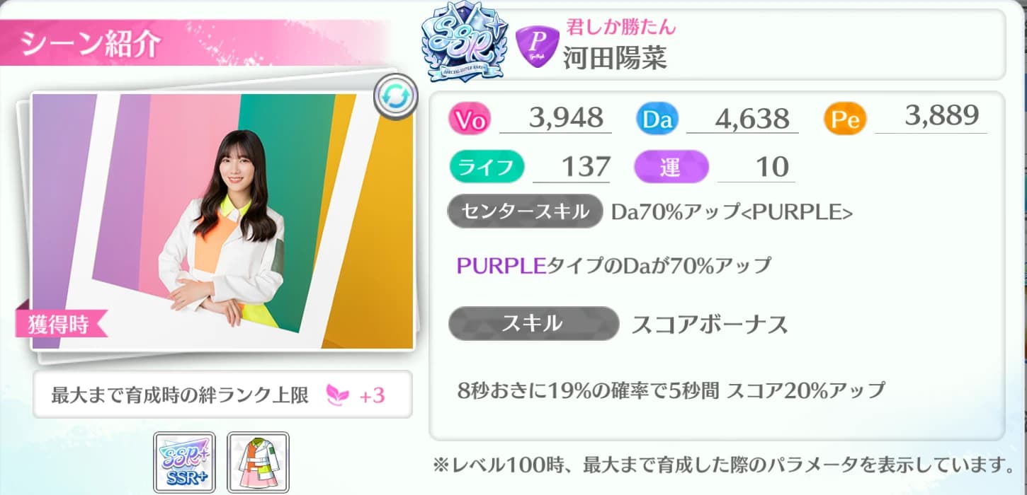 河田陽菜 / 君しか勝たん