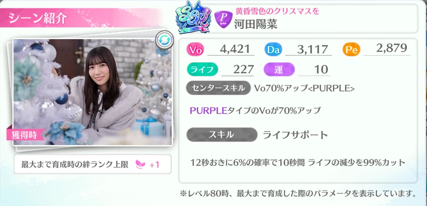 河田陽菜 / 黄昏雪色のクリスマスを