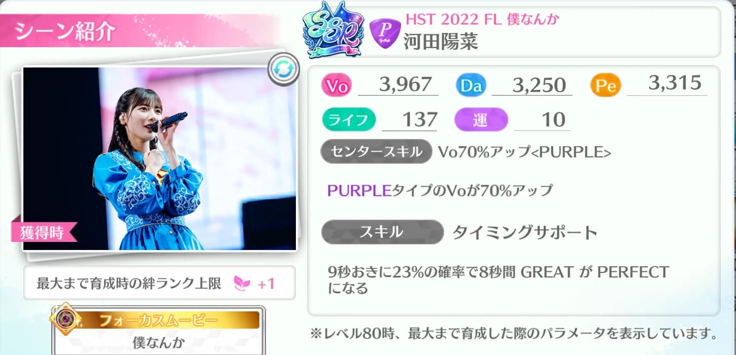 河田陽菜 / HST 2022 FL 僕なんか