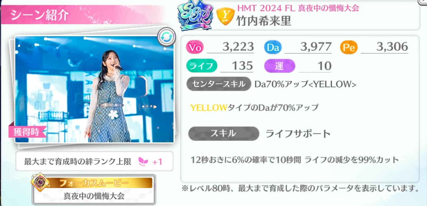 竹内希来里 / HMT 2024 FL 真夜中の懺悔大会