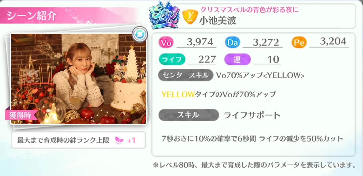 小池美波 / クリスマスベルの音色が彩る夜に