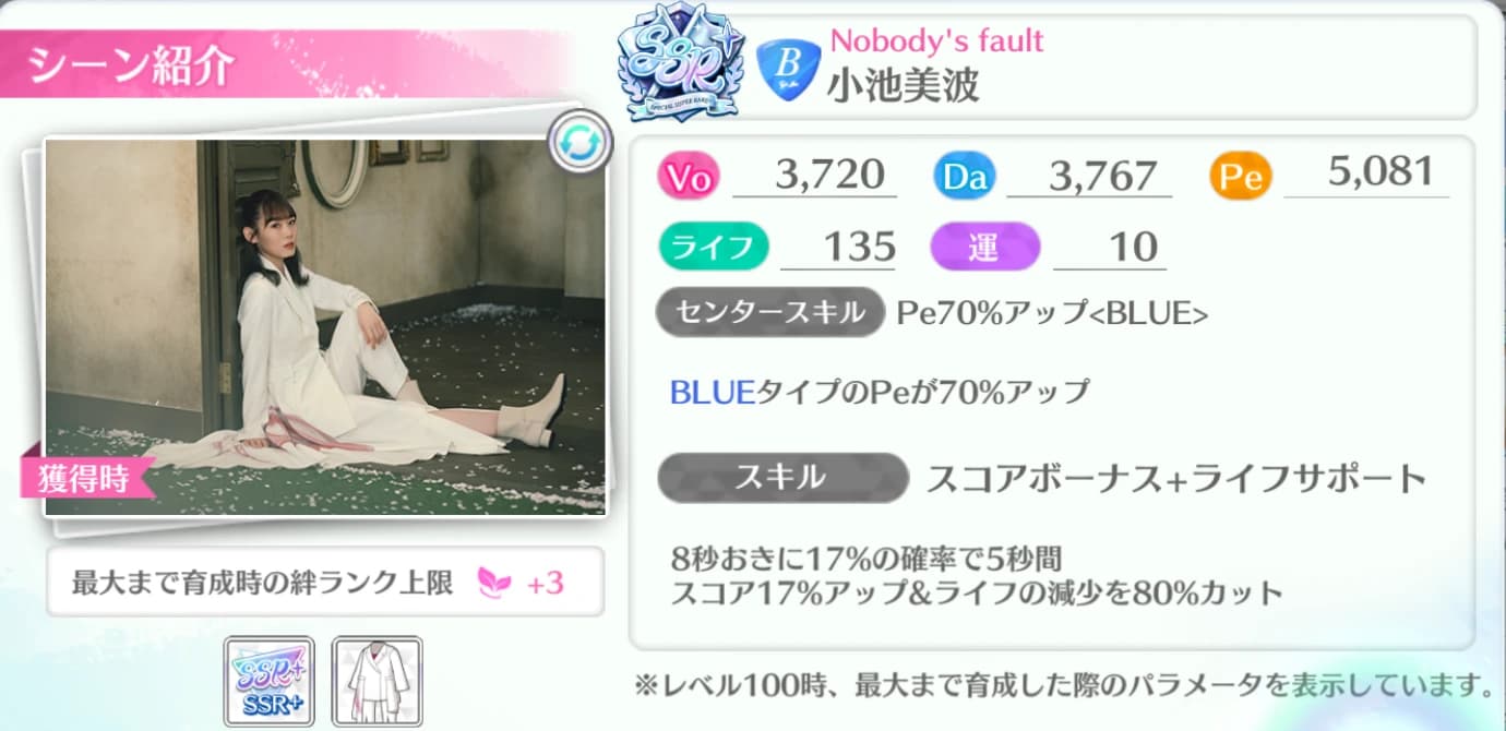小池美波 / Nobody's fault