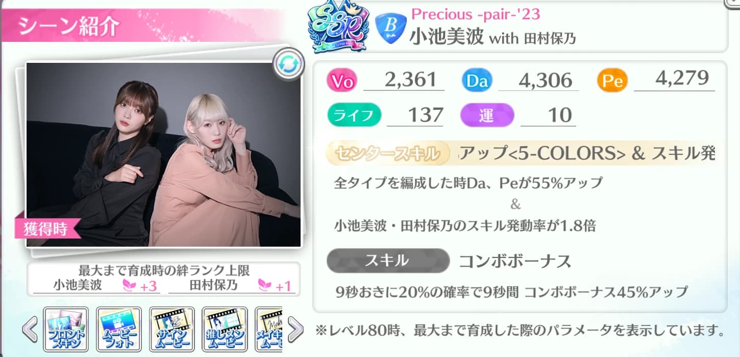 小池美波 / Precious -pair-'23