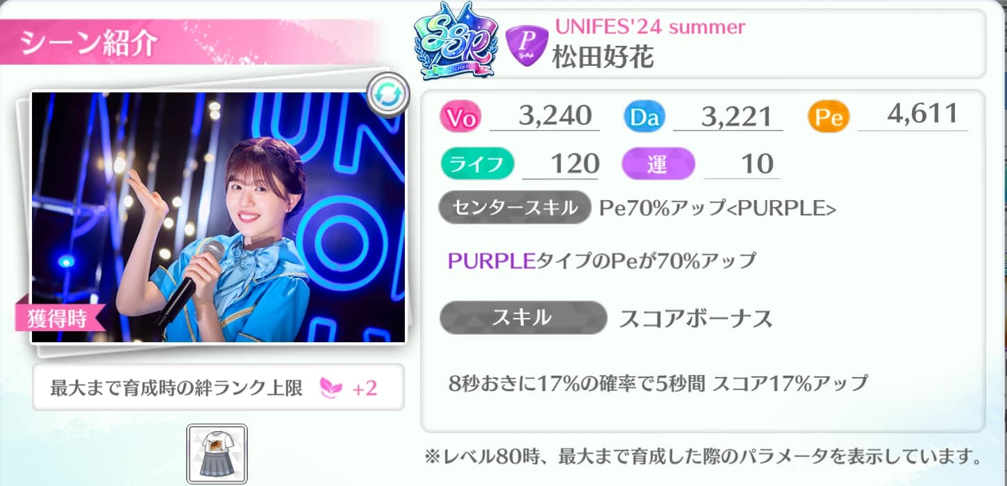松田好花 / UNIFES'24 summer