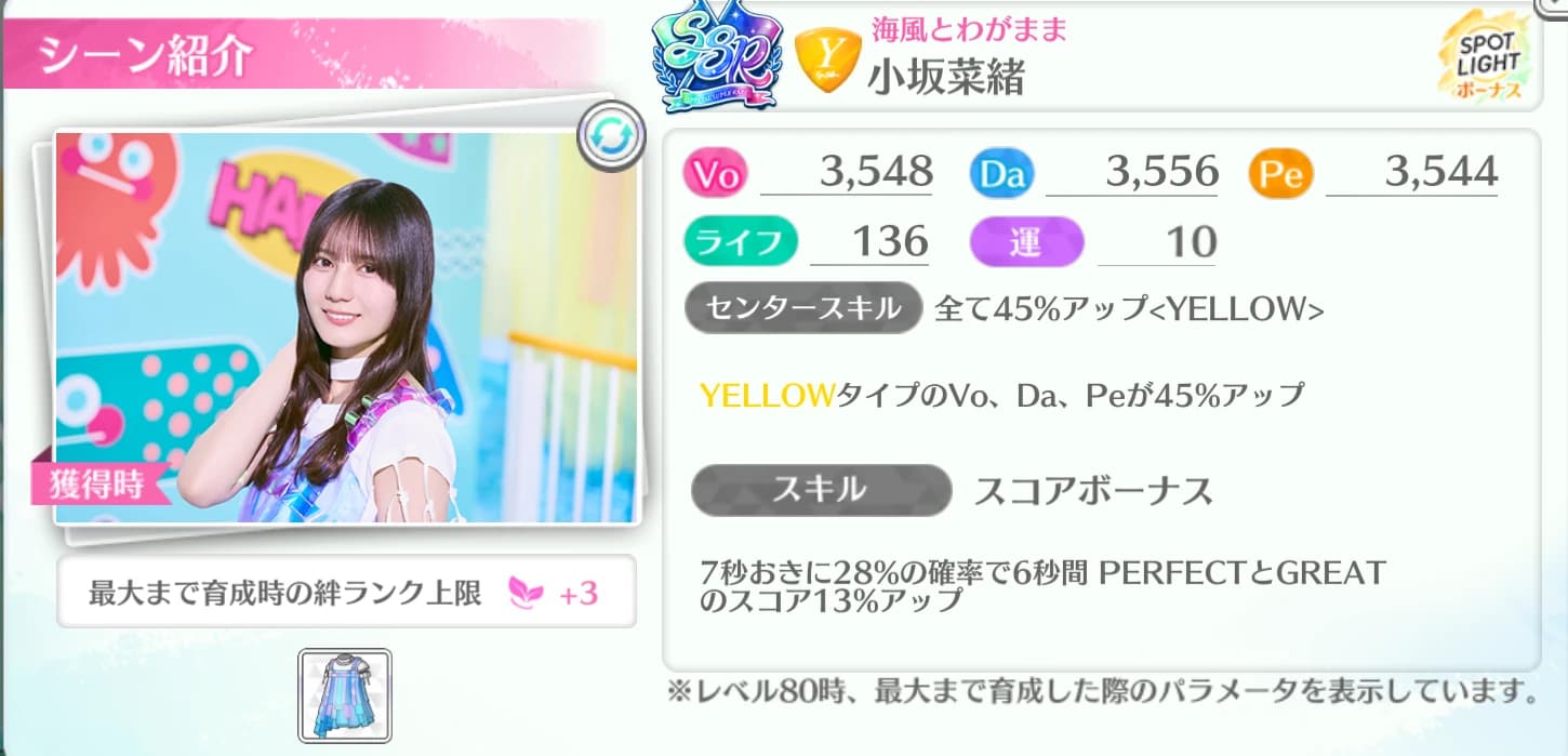 小坂菜緒 / 海風とわがまま