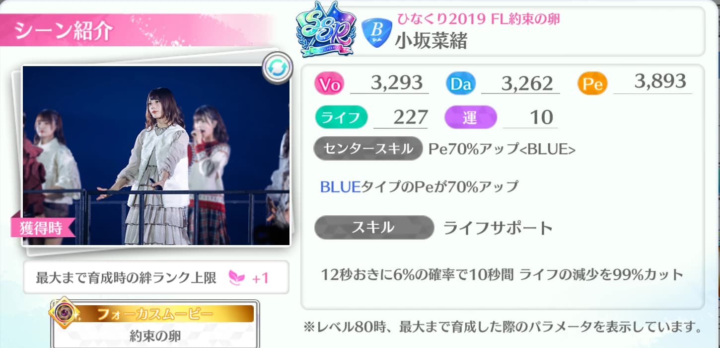 小坂菜緒 / ひなくり2019 FL約束の卵