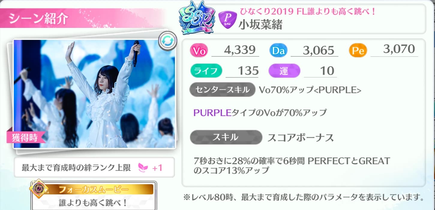 小坂菜緒 / ひなくり2019 FL誰よりも高く跳べ！