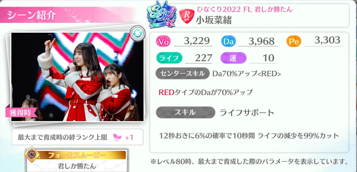 小坂菜緒 / ひなくり2022 FL 君しか勝たん