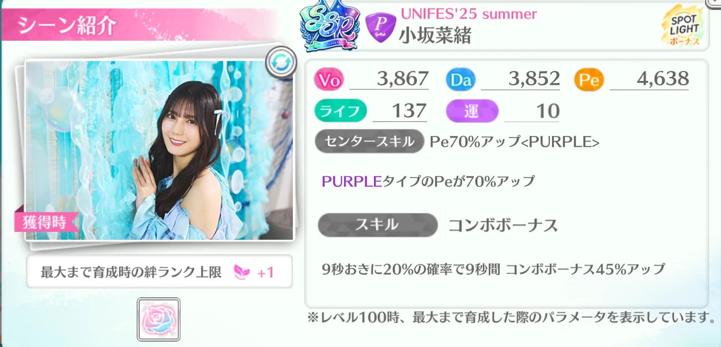 小坂菜緒 / UNIFES'25 summer