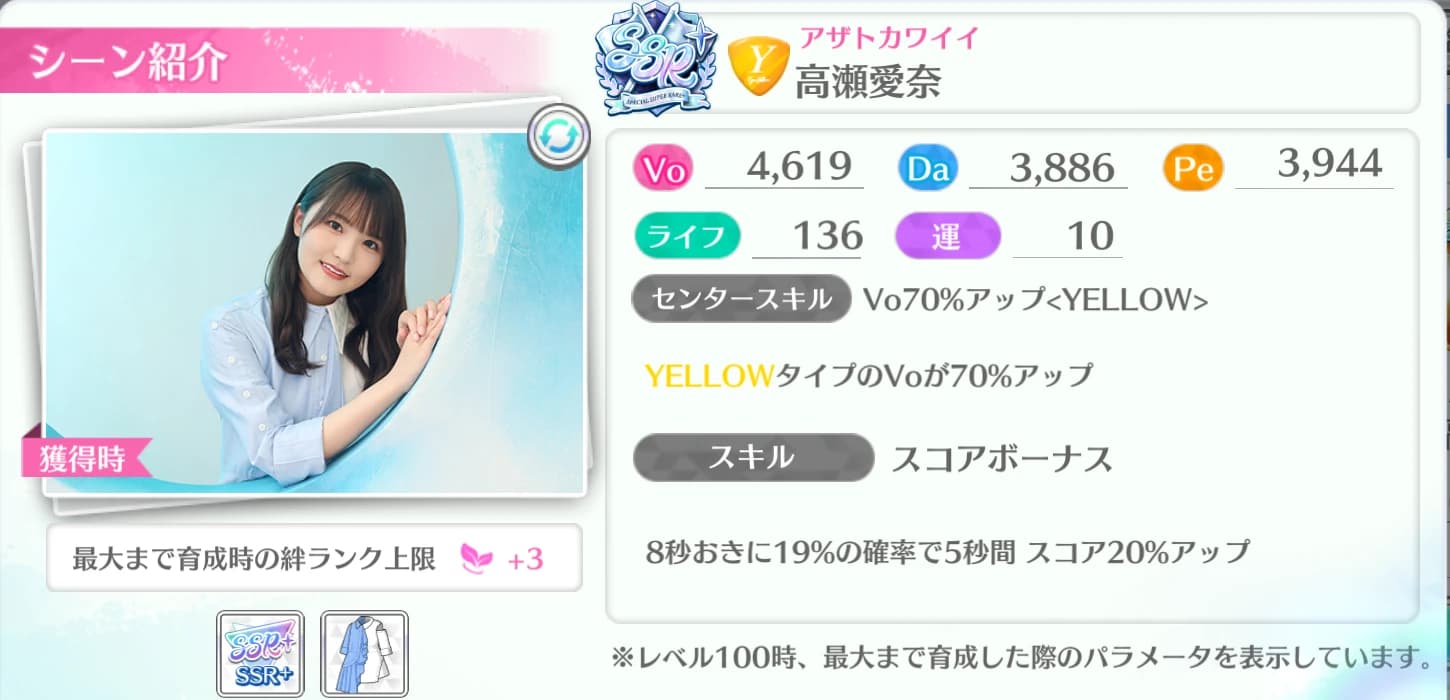 高瀬愛奈 / アザトカワイイ