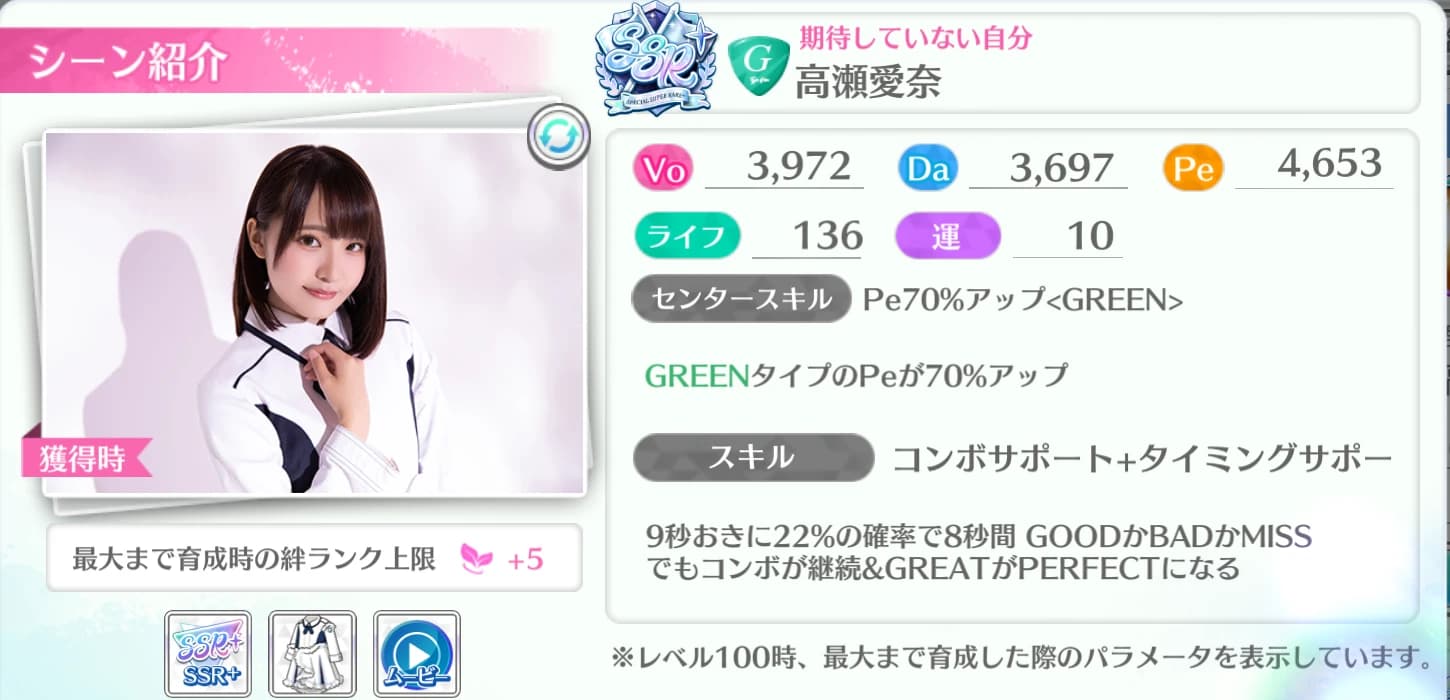 高瀬愛奈 / 期待していない自分