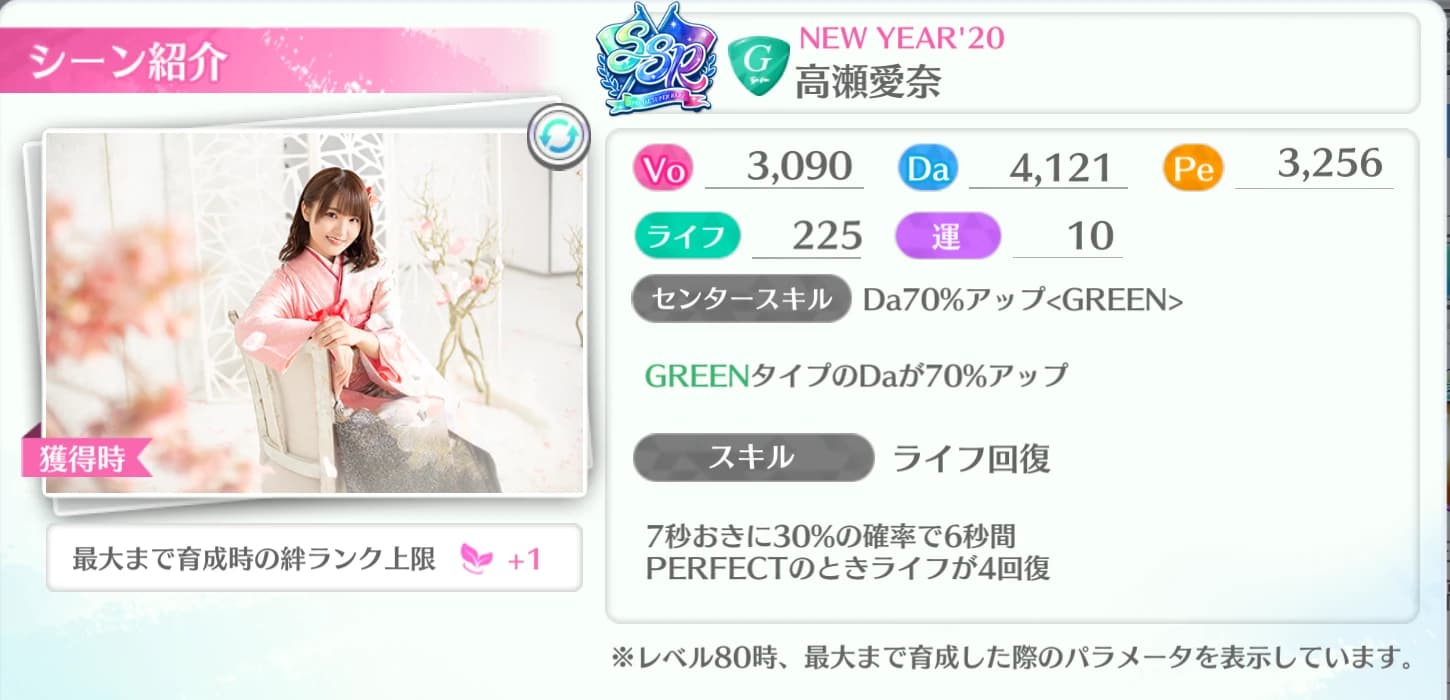 高瀬愛奈 / NEW YEAR'20