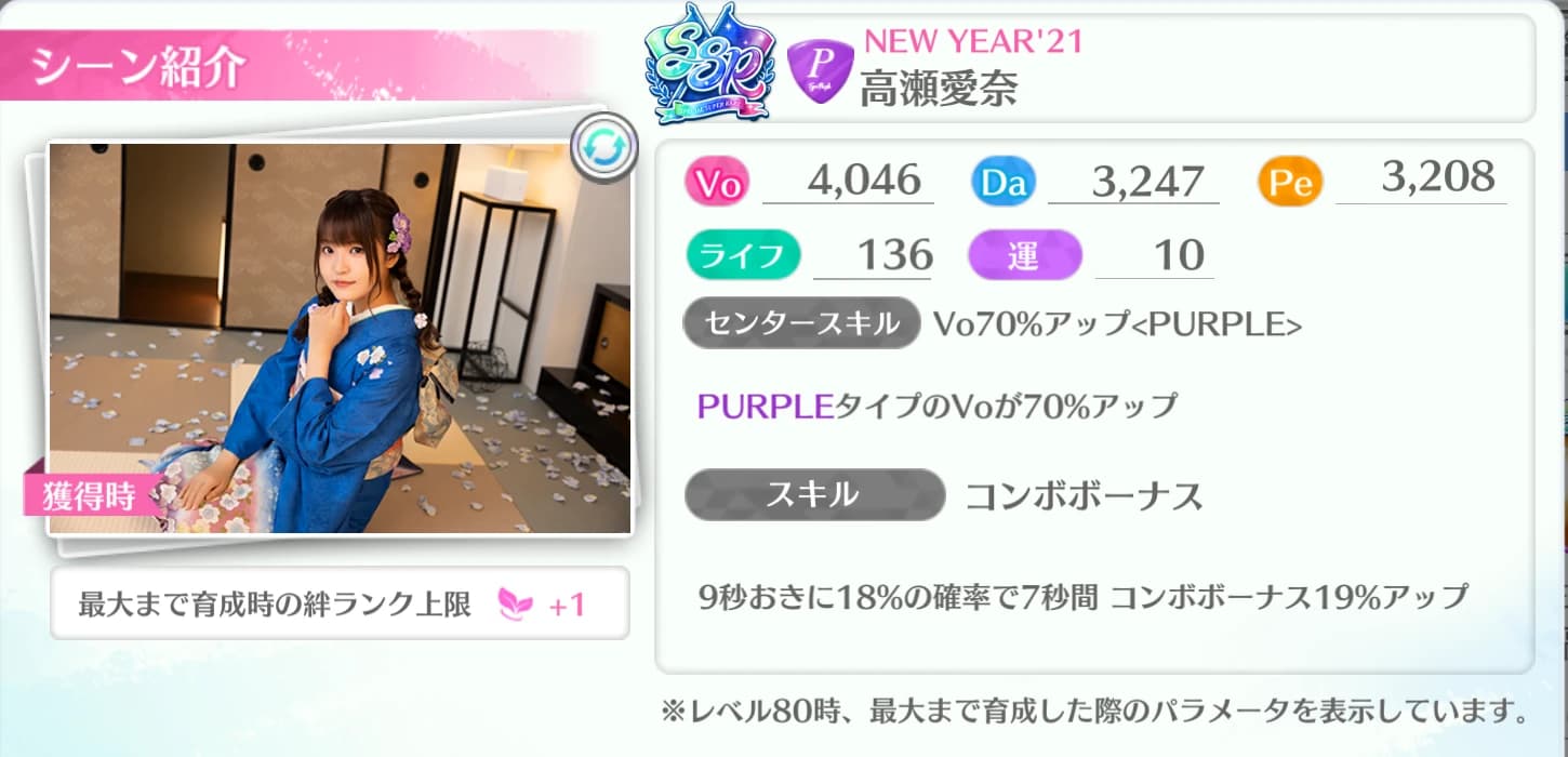 高瀬愛奈 / NEW YEAR'21