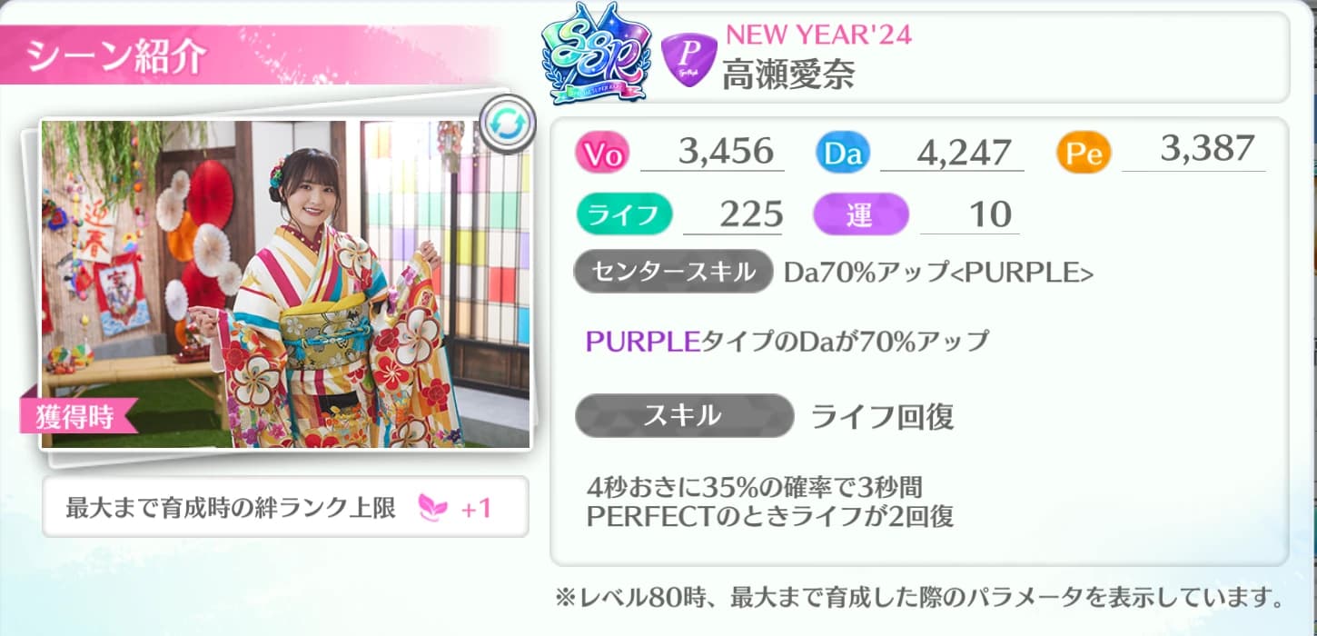 高瀬愛奈 / NEW YEAR'24