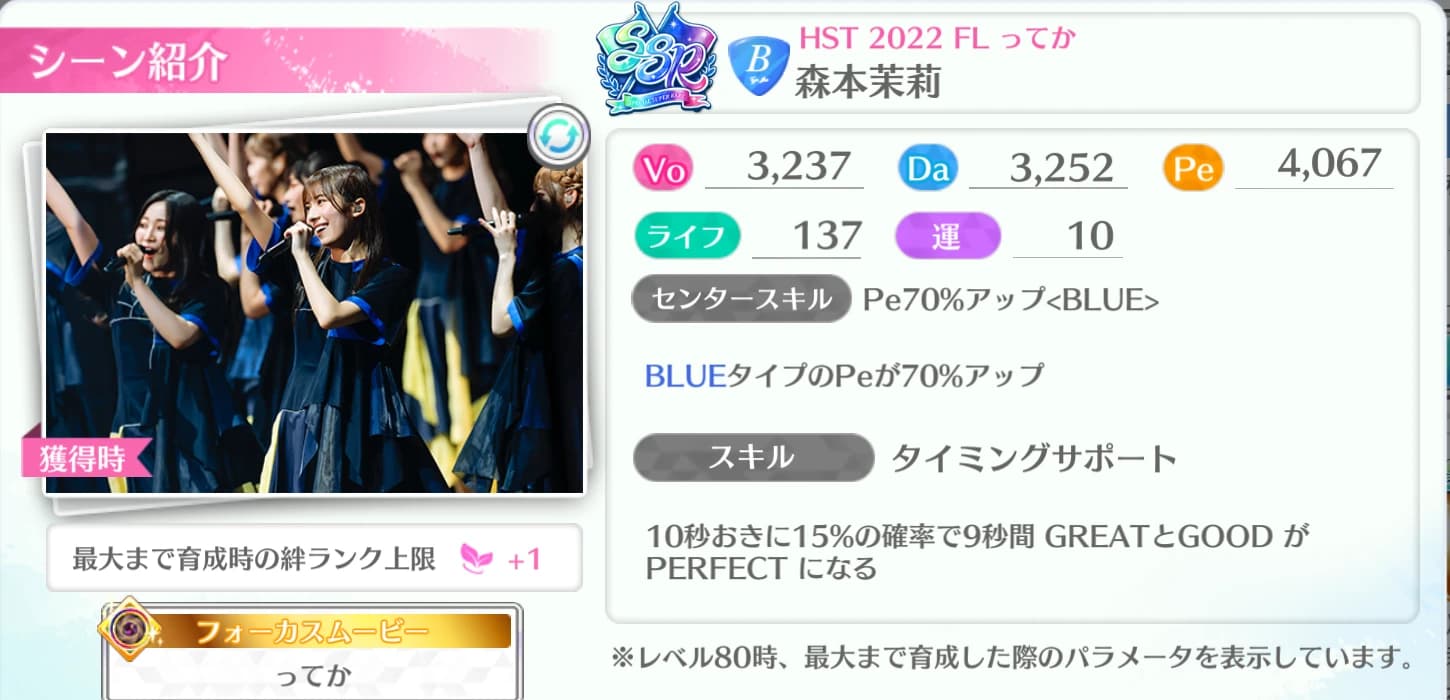 森本茉莉 / HST 2022 FL ってか