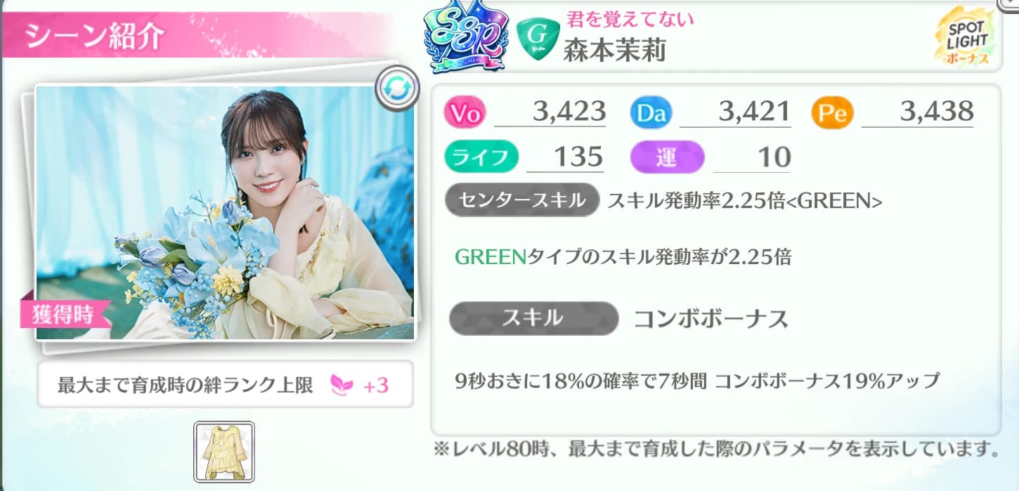 森本茉莉 / 君を覚えてない
