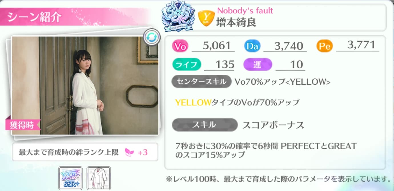 増本綺良 / Nobody's fault
