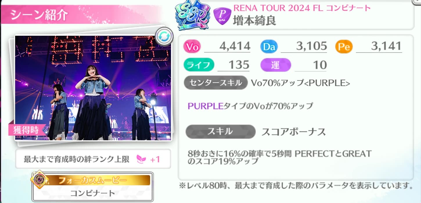 増本綺良 / 4th ARENA TOUR 2024 FL コンビナート