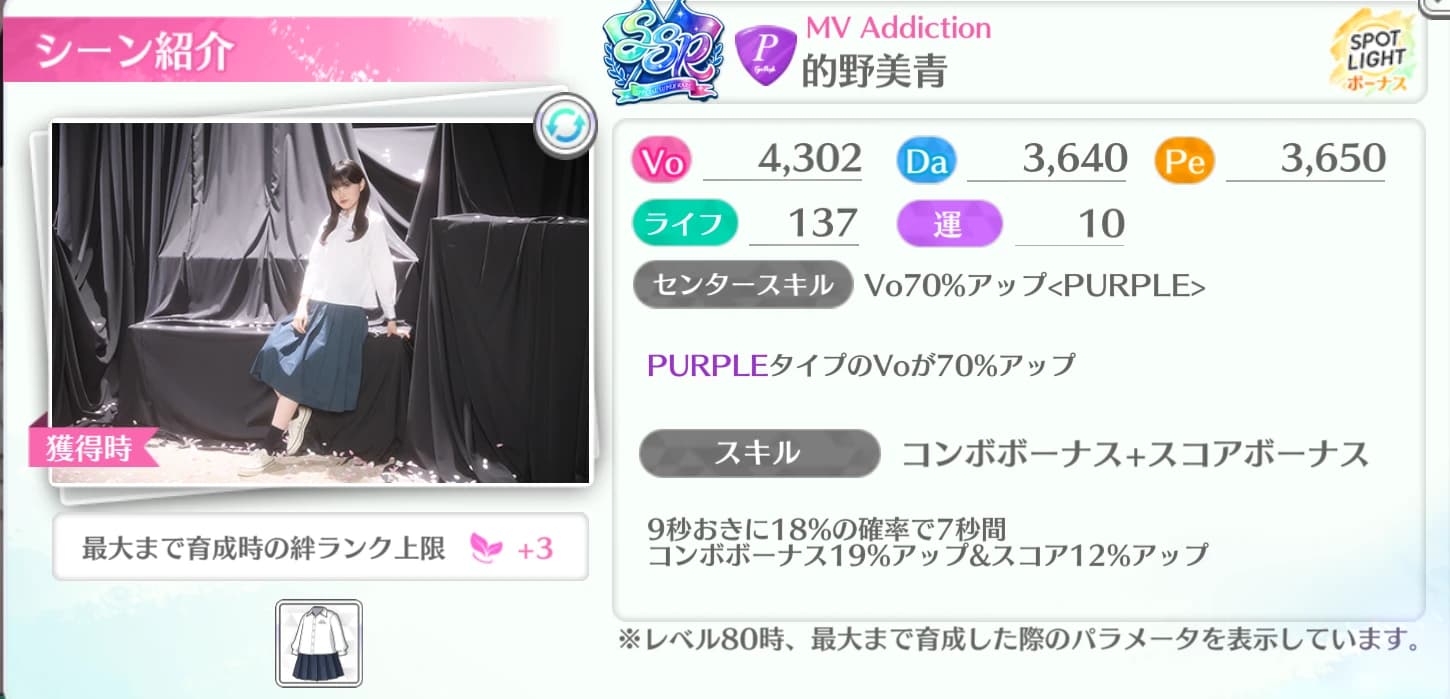 的野美青 / MV Addiction