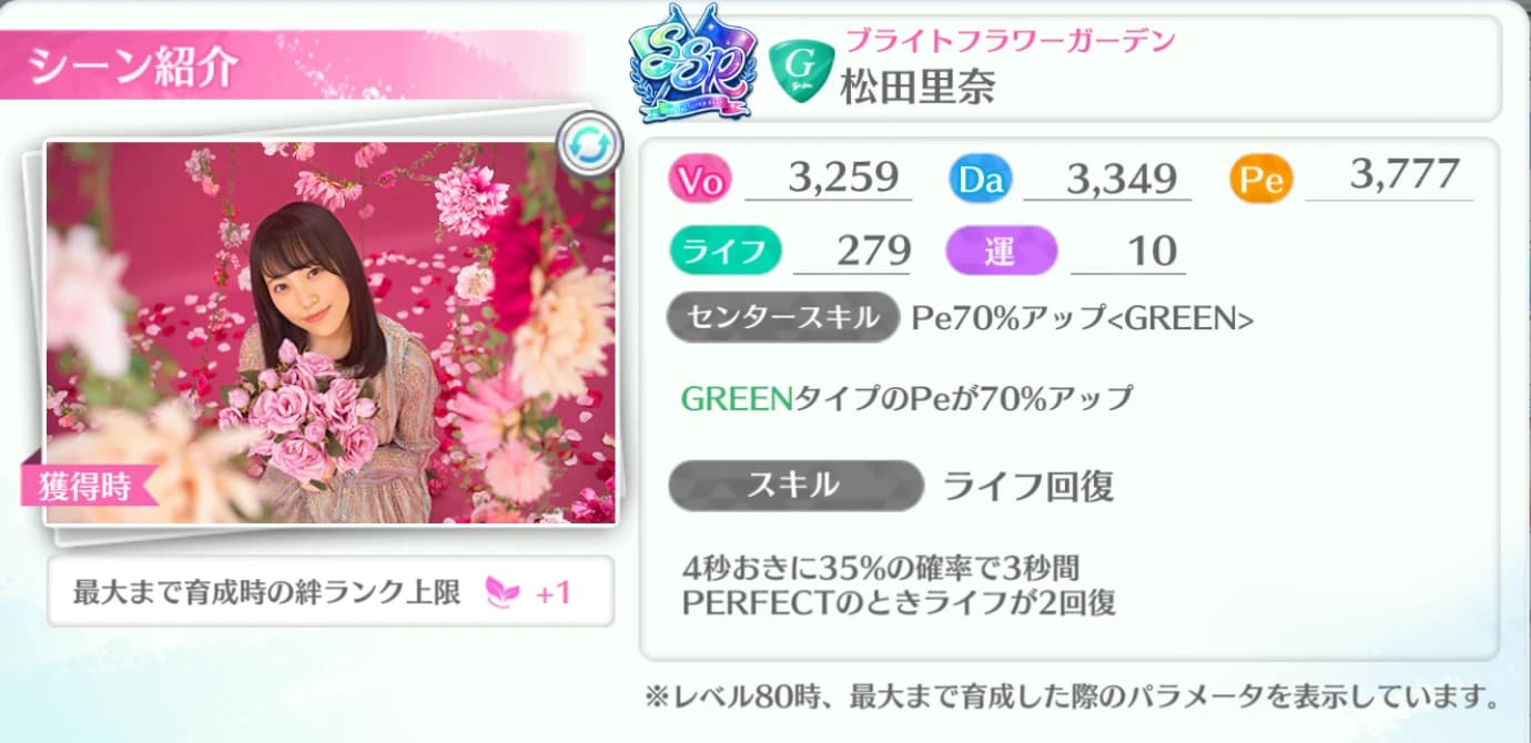 松田里奈 / ブライトフラワーガーデン