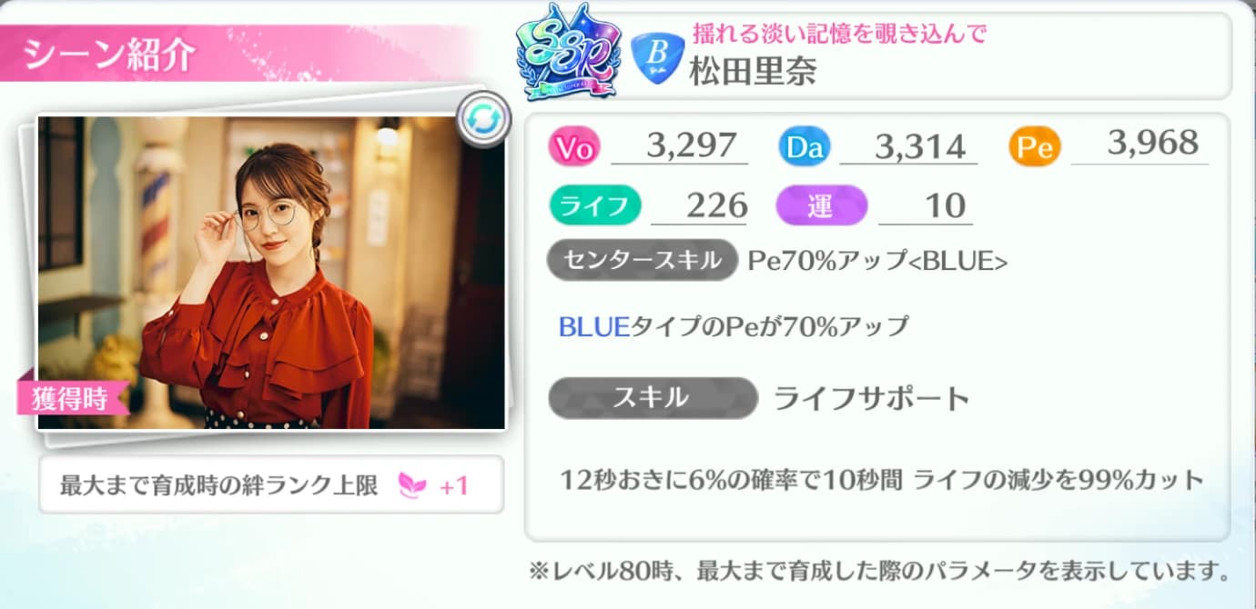 松田里奈 / 揺れる淡い記憶を覗き込んで