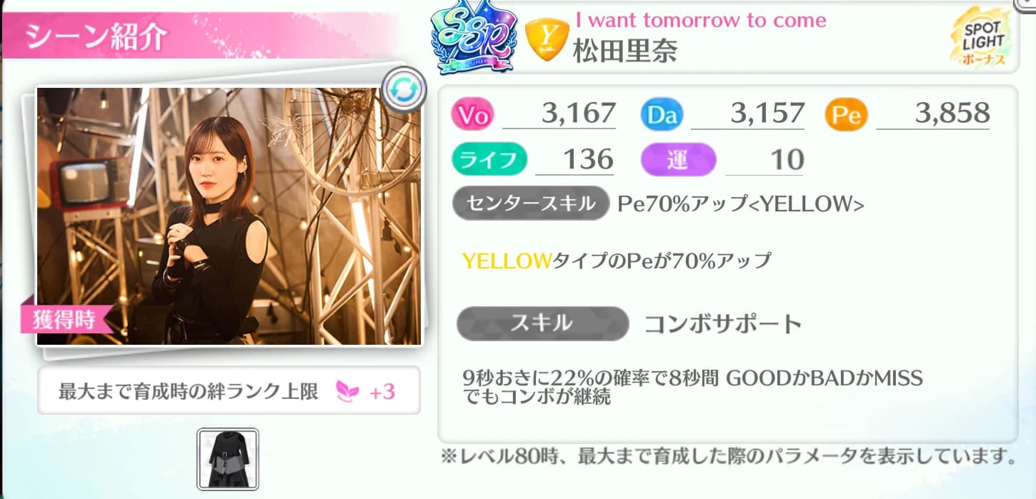 松田里奈 / I want tomorrow to come