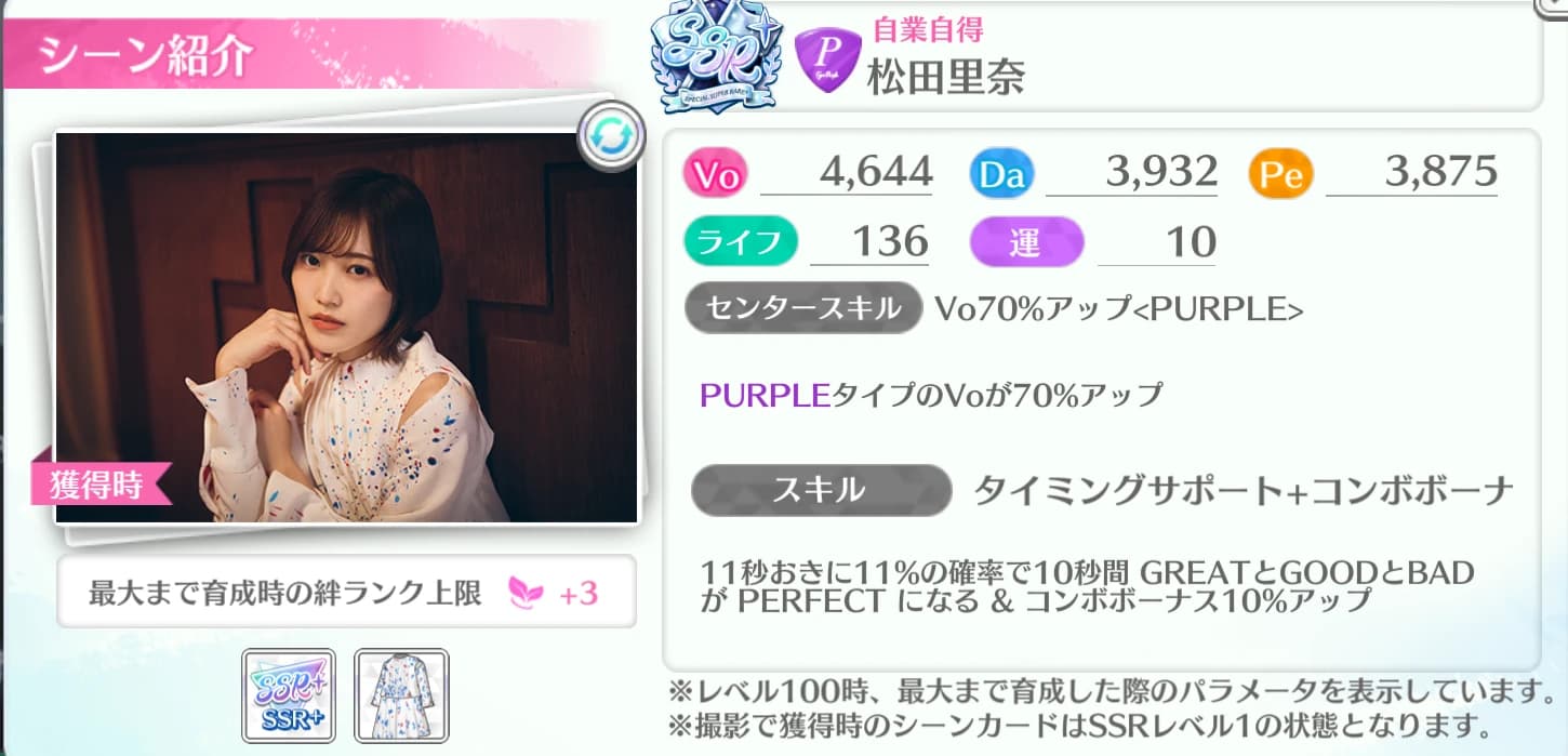 松田里奈 / 自業自得