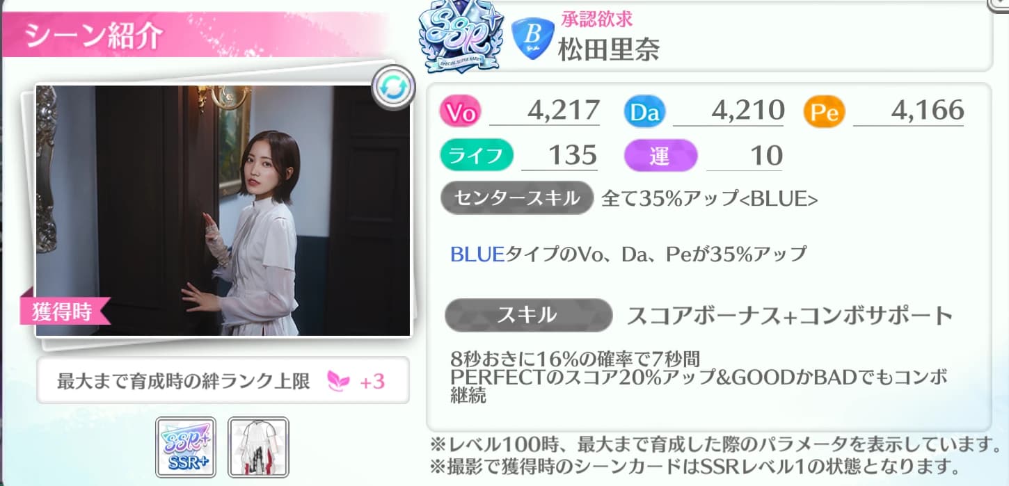 松田里奈 / 承認欲求