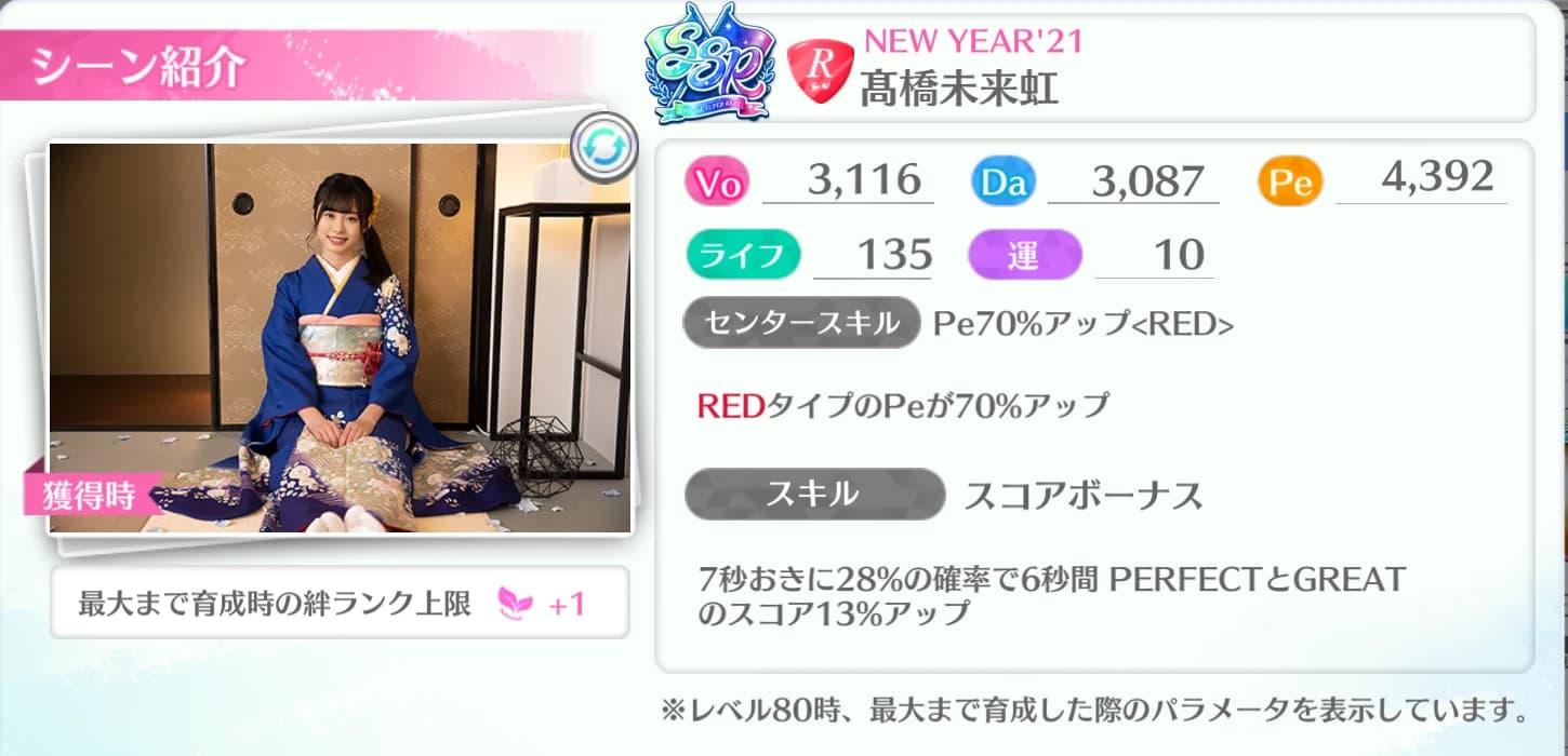 髙橋未来虹 / NEW YEAR'21