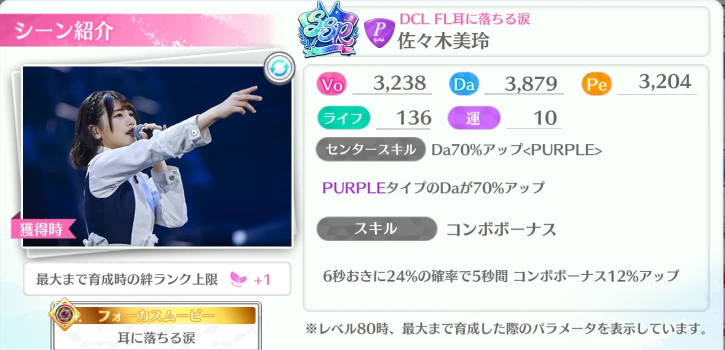 佐々木美玲 / DCL FL耳に落ちる涙