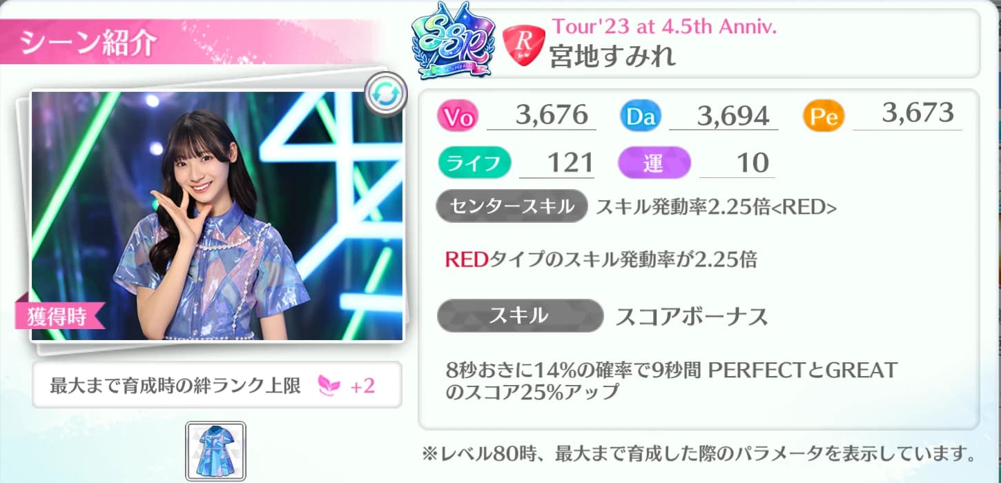 宮地すみれ / Tour'23 at 4.5th Anniv.