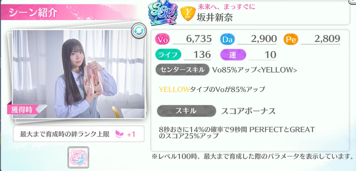 坂井新奈 / 未来へ、まっすぐに