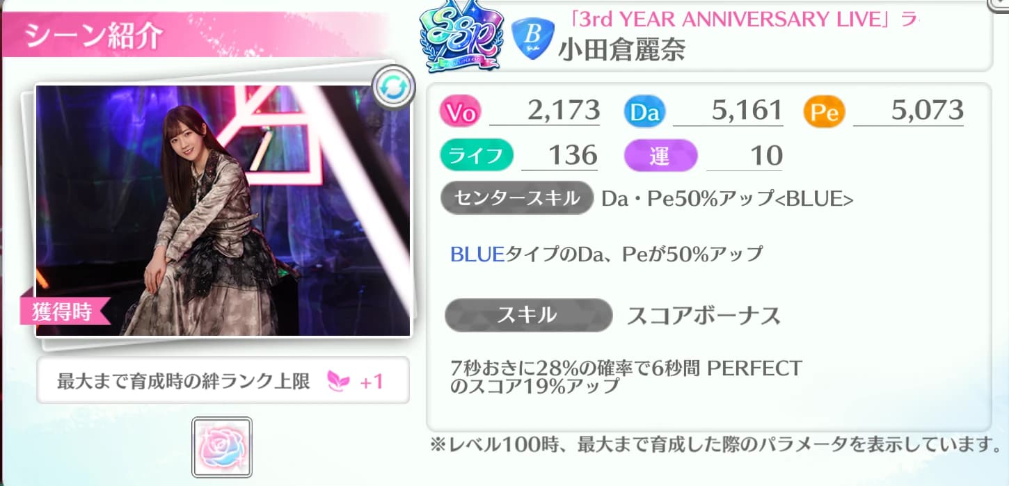 小田倉麗奈 / 3rd YEAR ANNIVERSARY LIVE