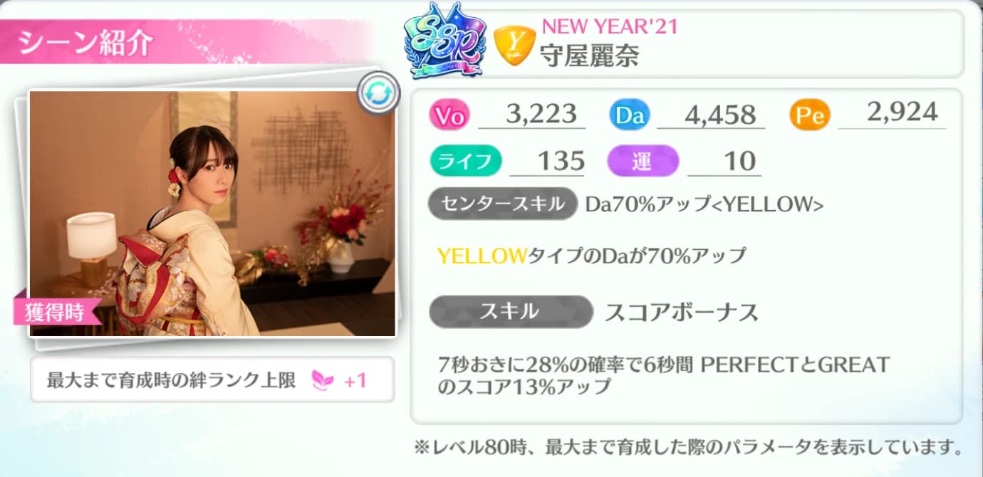 守屋麗奈 / NEW YEAR'21