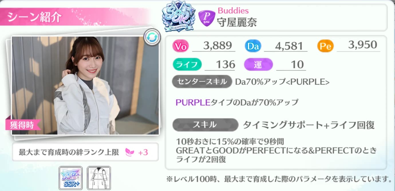 守屋麗奈 / Buddies
